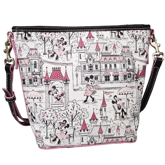 DOONEY & BOURKE DISNEY MINNIE THE MAIN STREET MOUSE CROSSBODY SHOULDER BAG - Picture 7 of 8